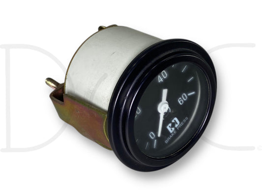 BD Brake Pressure Gauge 0-60 Psi 2-1/16" Exhaust Brake Backpressure
