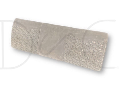 99-01 Ford F250 F350 Super Duty Extended Cab Rear Bench Back Seat Gray Cloth