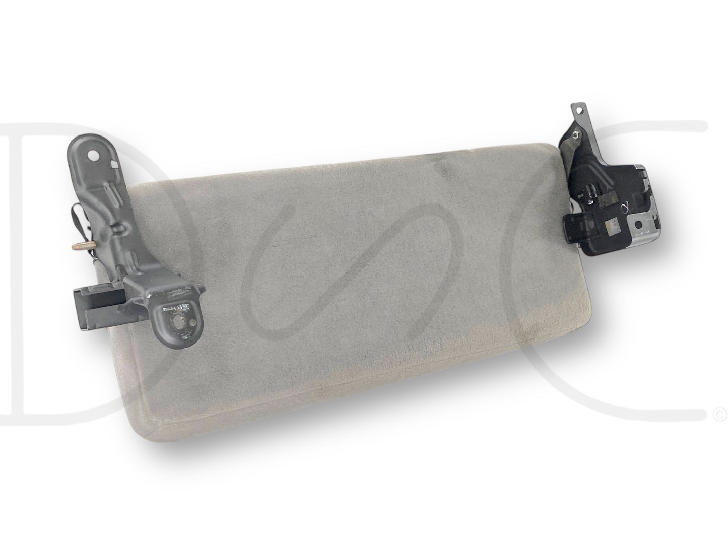 99-01 Ford F250 F350 Super Duty Extended Cab Rear Bench Back Seat Gray Cloth