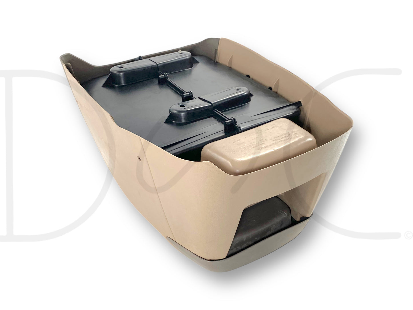 99-07 Ford F250 F350 Super Duty Center Console Floor Storage Tan OE