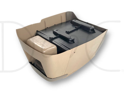 99-07 Ford F250 F350 Super Duty Center Console Floor Storage Tan OE