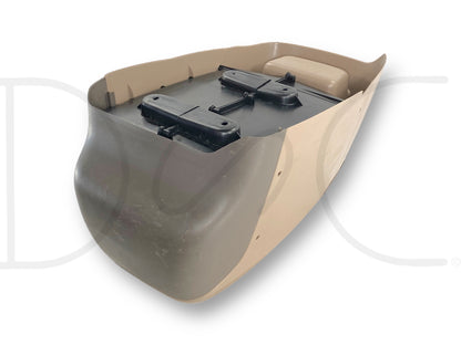 99-07 Ford F250 F350 Super Duty Center Console Floor Storage Tan OE