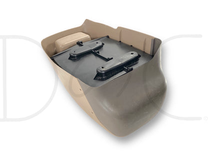 99-07 Ford F250 F350 Super Duty Center Console Floor Storage Tan OE