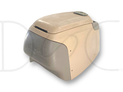 99-07 Ford F250 F350 Super Duty Center Console Floor Storage Tan OE