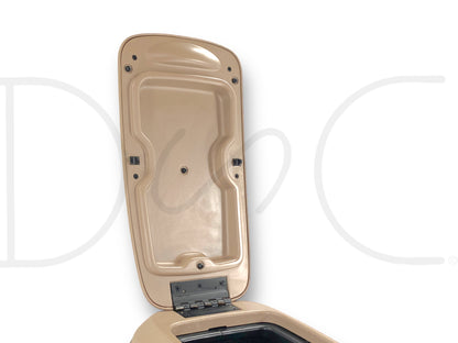 99-07 Ford F250 F350 Super Duty Center Console Floor Storage Tan OE