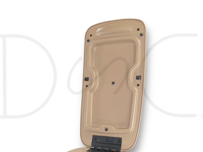 99-07 Ford F250 F350 Super Duty Center Console Floor Storage Tan OE