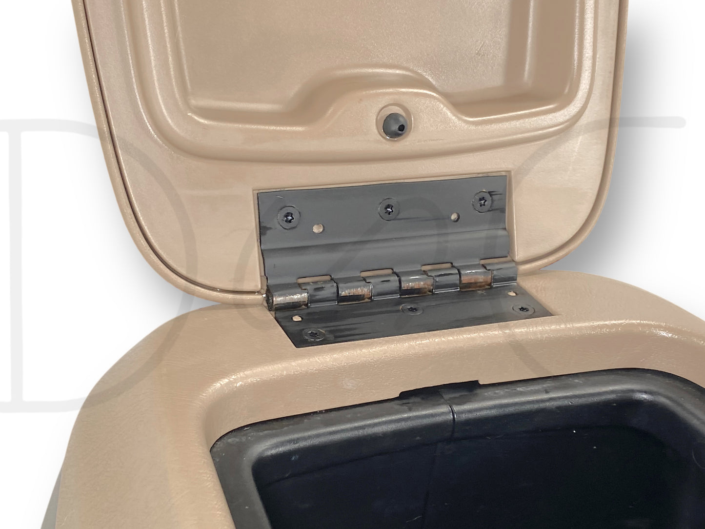 99-07 Ford F250 F350 Super Duty Center Console Floor Storage Tan OE