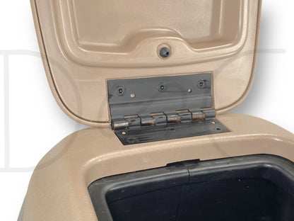 99-07 Ford F250 F350 Super Duty Center Console Floor Storage Tan OE