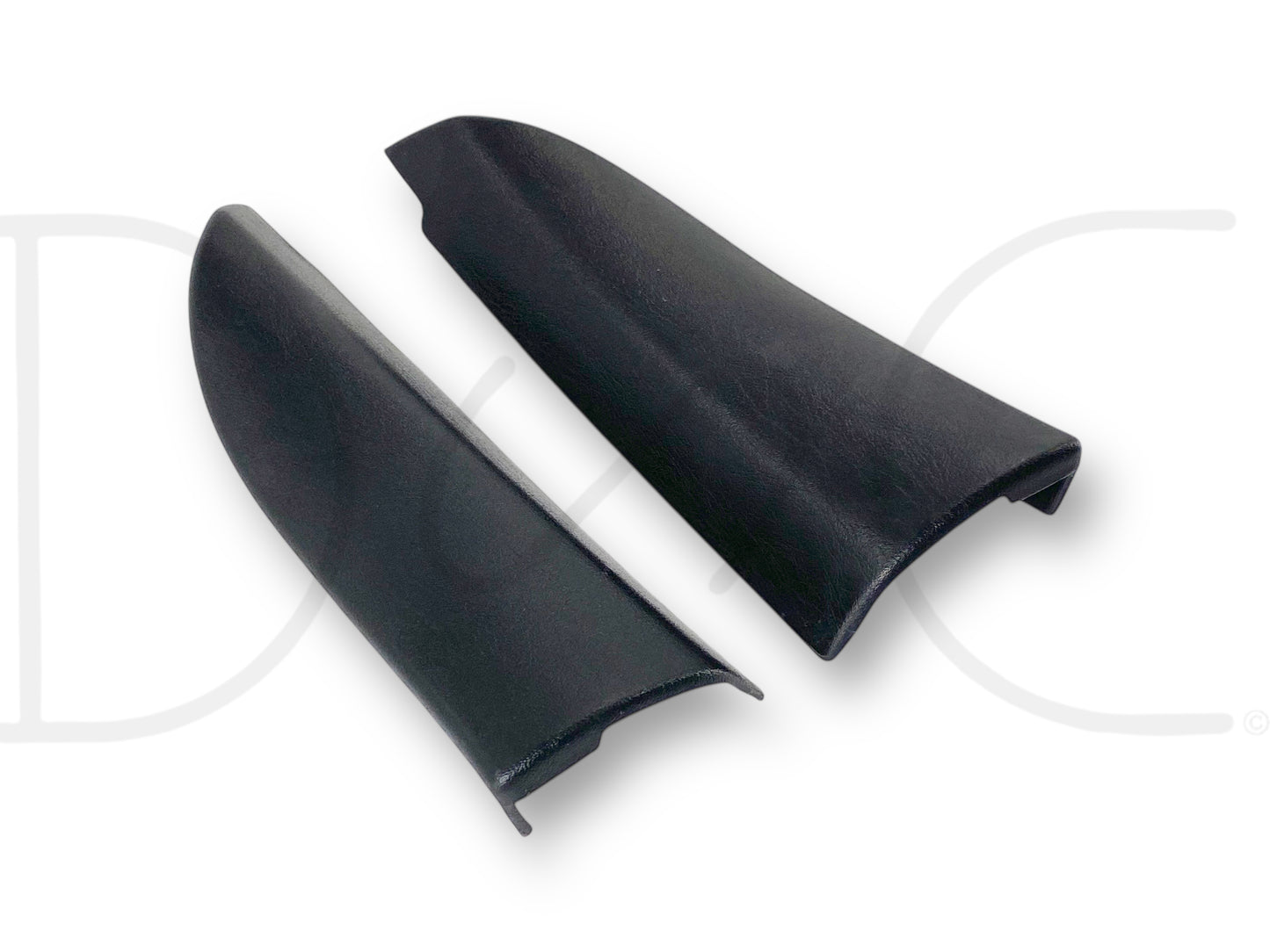 99-07 Ford F250 F350 LH RH Left Right Door Sail Trim Panel Covers Set Black OE