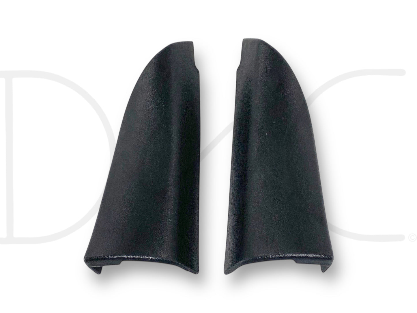 99-07 Ford F250 F350 LH RH Left Right Door Sail Trim Panel Covers Set Black OE