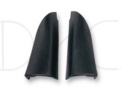 99-07 Ford F250 F350 LH RH Left Right Door Sail Trim Panel Covers Set Black OE