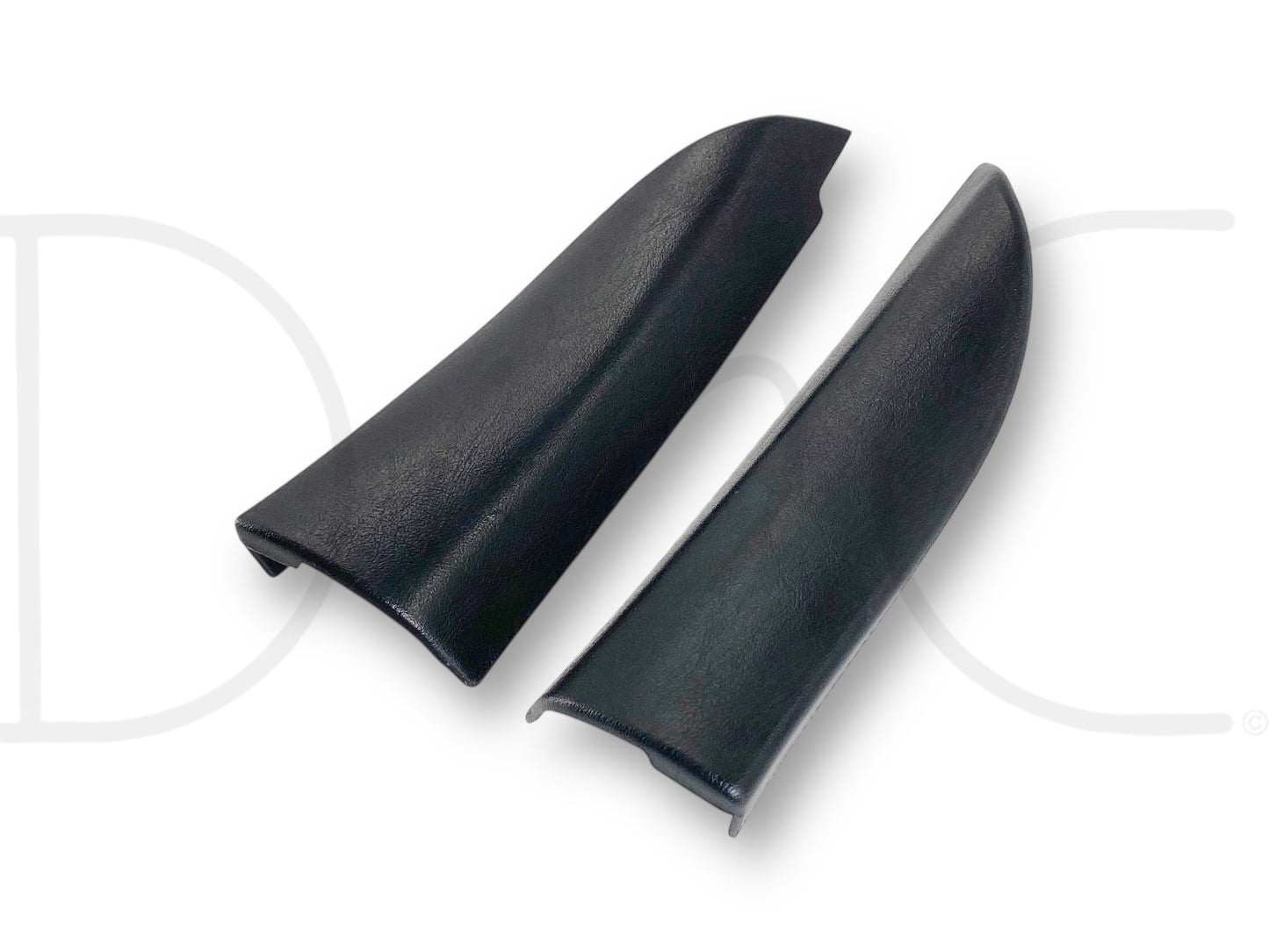 99-07 Ford F250 F350 LH RH Left Right Door Sail Trim Panel Covers Set Black OE