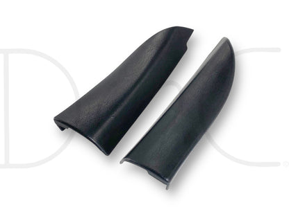 99-07 Ford F250 F350 LH RH Left Right Door Sail Trim Panel Covers Set Black OE
