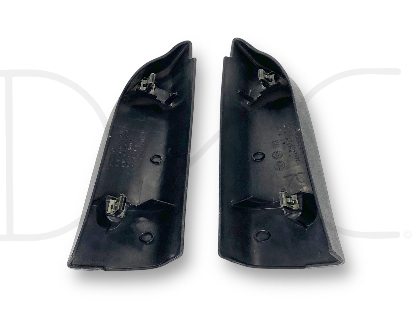 99-07 Ford F250 F350 LH RH Left Right Door Sail Trim Panel Covers Set Black OE