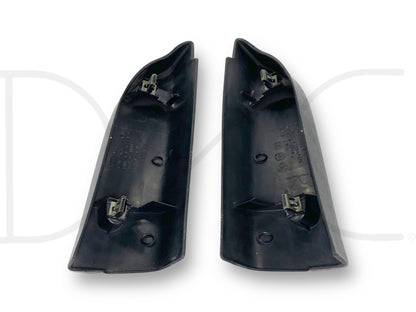 99-07 Ford F250 F350 LH RH Left Right Door Sail Trim Panel Covers Set Black OE