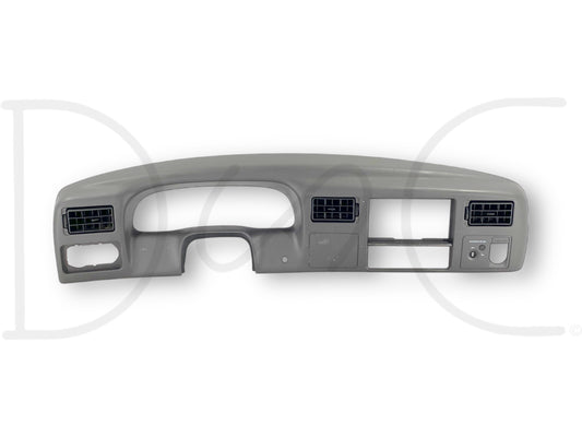 99-04 Ford F250 F350 Super Duty Dash Bezel Radio  Cluster Trim Panel Gray *Blem*