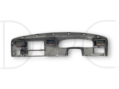 99-04 Ford F250 F350 Super Duty Dash Bezel Radio  Cluster Trim Panel Gray *Blem*