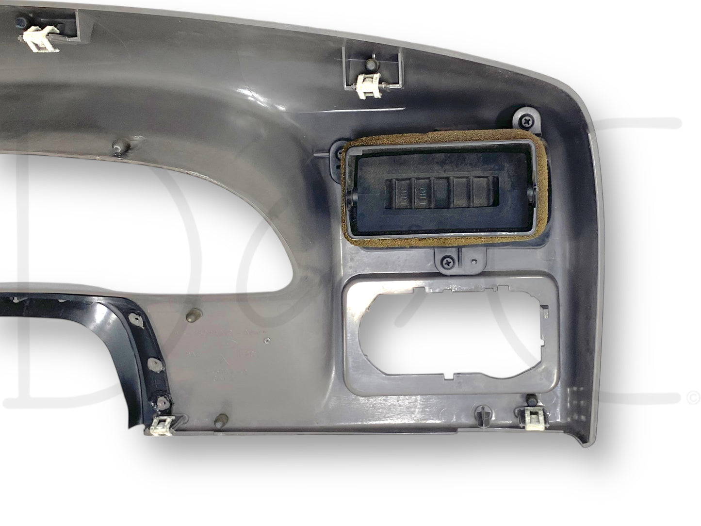 99-04 Ford F250 F350 Super Duty Dash Bezel Radio  Cluster Trim Panel Gray *Blem*