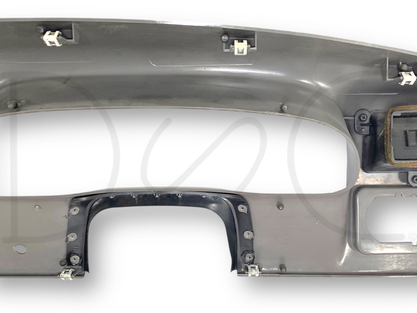 99-04 Ford F250 F350 Super Duty Dash Bezel Radio  Cluster Trim Panel Gray *Blem*