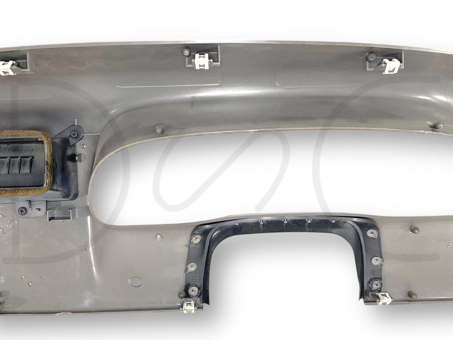 99-04 Ford F250 F350 Super Duty Dash Bezel Radio  Cluster Trim Panel Gray *Blem*