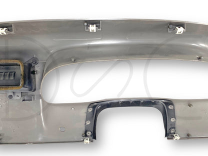 99-04 Ford F250 F350 Super Duty Dash Bezel Radio  Cluster Trim Panel Gray *Blem*