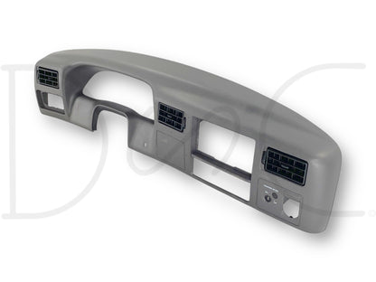 99-04 Ford F250 F350 Super Duty Dash Bezel Radio  Cluster Trim Panel Gray *Blem*