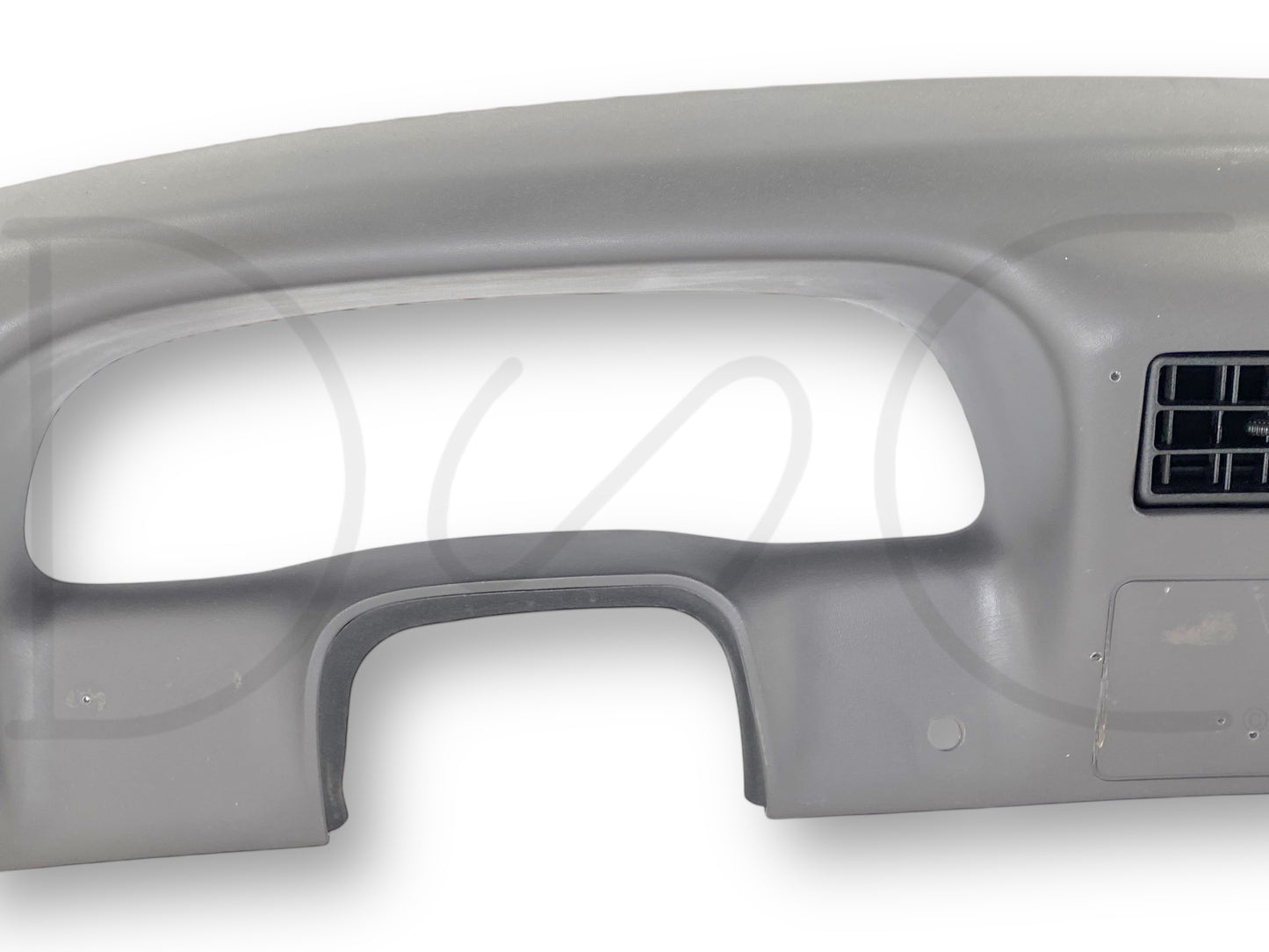 99-04 Ford F250 F350 Super Duty Dash Bezel Radio  Cluster Trim Panel Gray *Blem*
