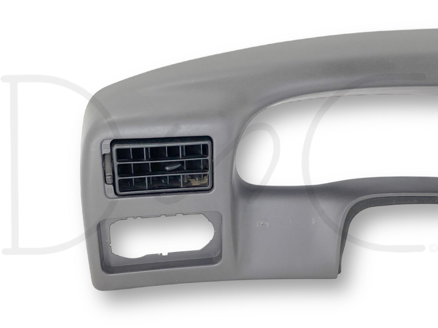 99-04 Ford F250 F350 Super Duty Dash Bezel Radio  Cluster Trim Panel Gray *Blem*