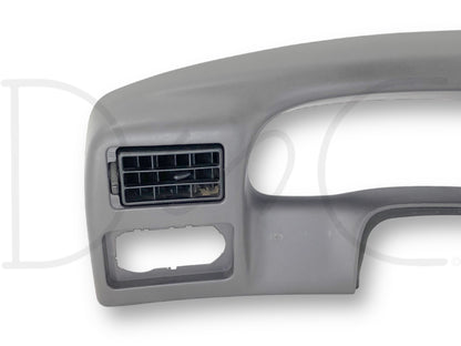 99-04 Ford F250 F350 Super Duty Dash Bezel Radio  Cluster Trim Panel Gray *Blem*