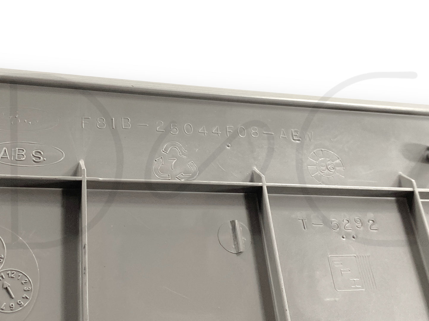 99-04 Ford F250 F350 Lower Dash Fuse Panel Cover Trim Gray OE F81B-25044F08-Aew