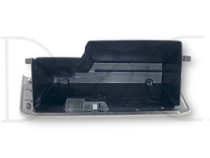 99-02 Ford F250 F350 Dash Glove Box Storage Bin Compartment Gray OE