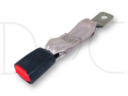 99-02 Ford F250 F350 Rear Back Seat Seatbelt Latch Buckle Gray OE