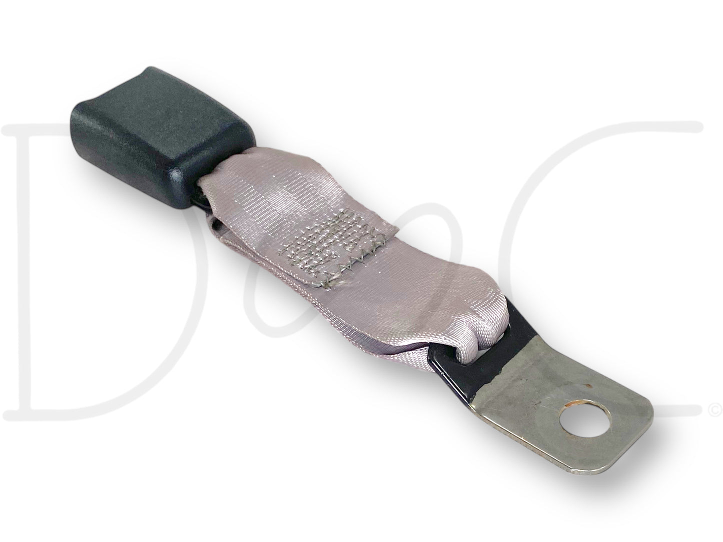 99-02 Ford F250 F350 Rear Back Seat Seatbelt Latch Buckle Gray OE