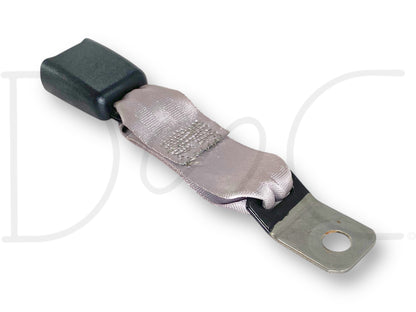 99-02 Ford F250 F350 Rear Back Seat Seatbelt Latch Buckle Gray OE