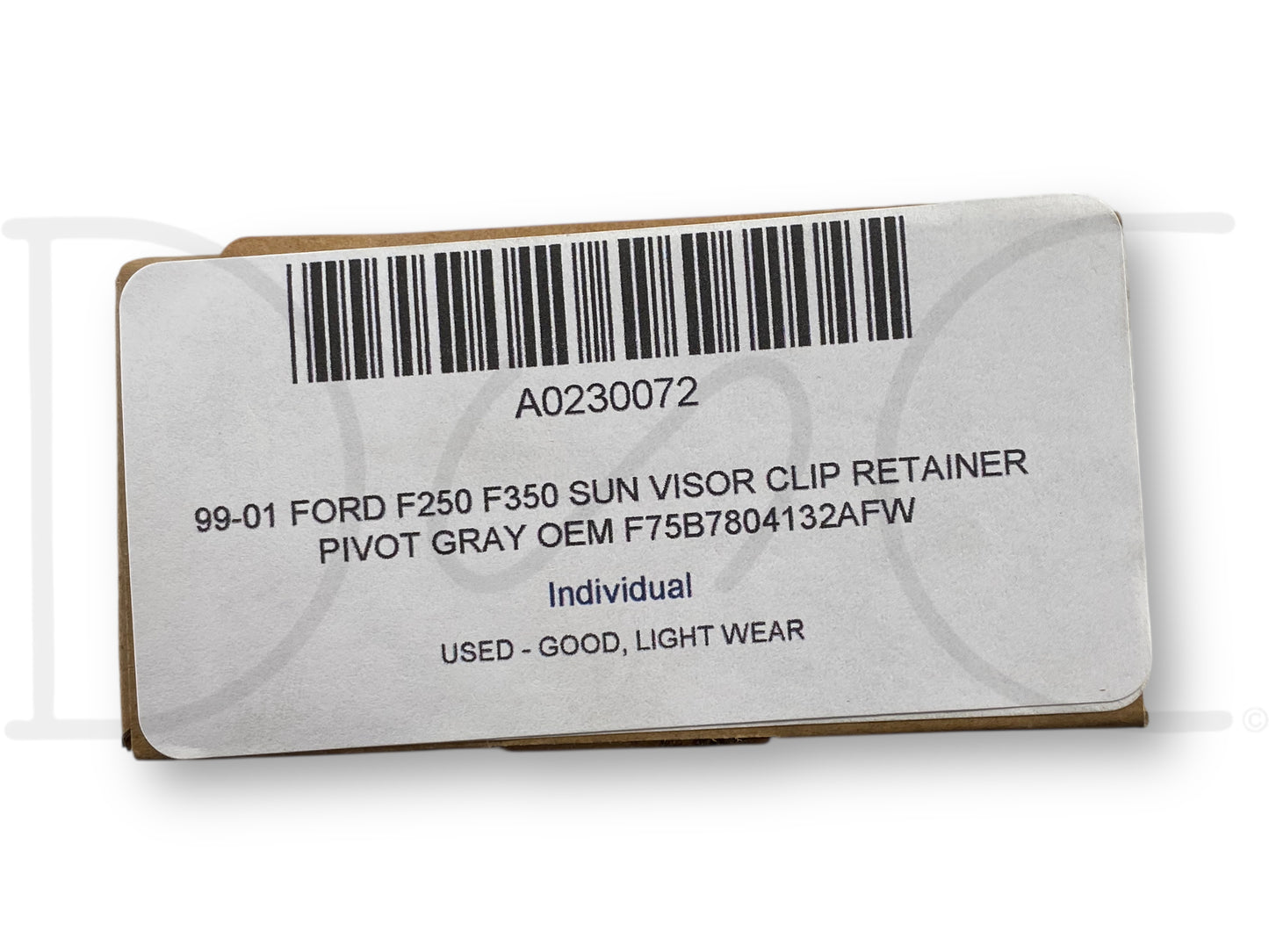 99-01 Ford F250 F350 Sun Visor Clip Retainer Pivot Gray OEM F75B7804132Afw