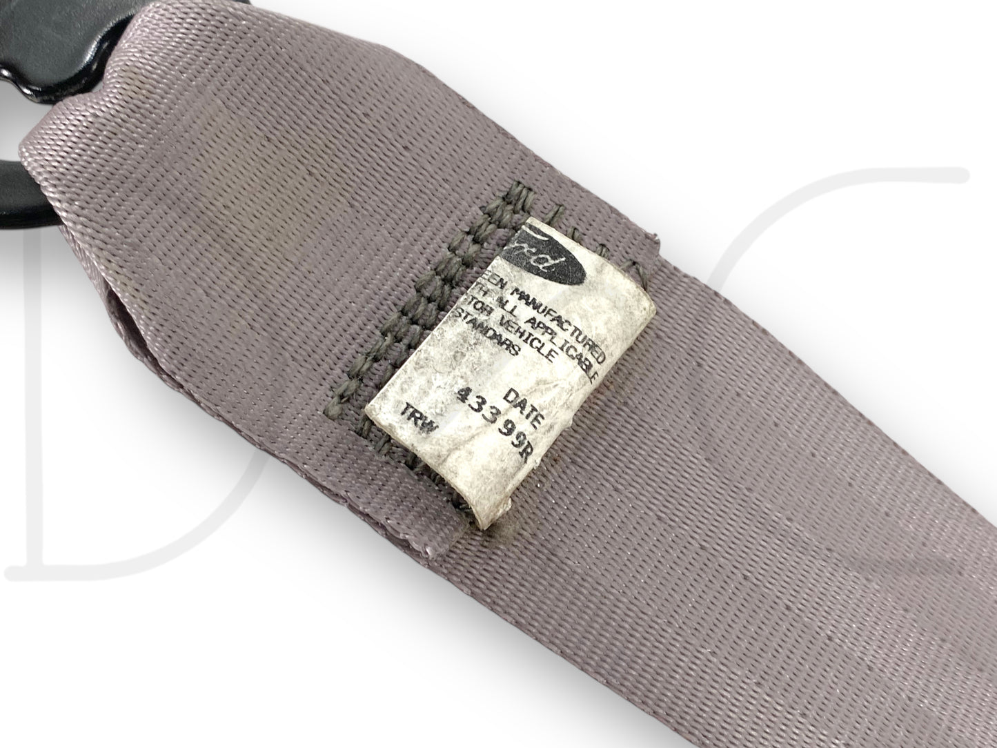 99-04 Ford F250 F350 Extended Cab LH Left Driver Rear Seat Belt Seatbelt Gray OE