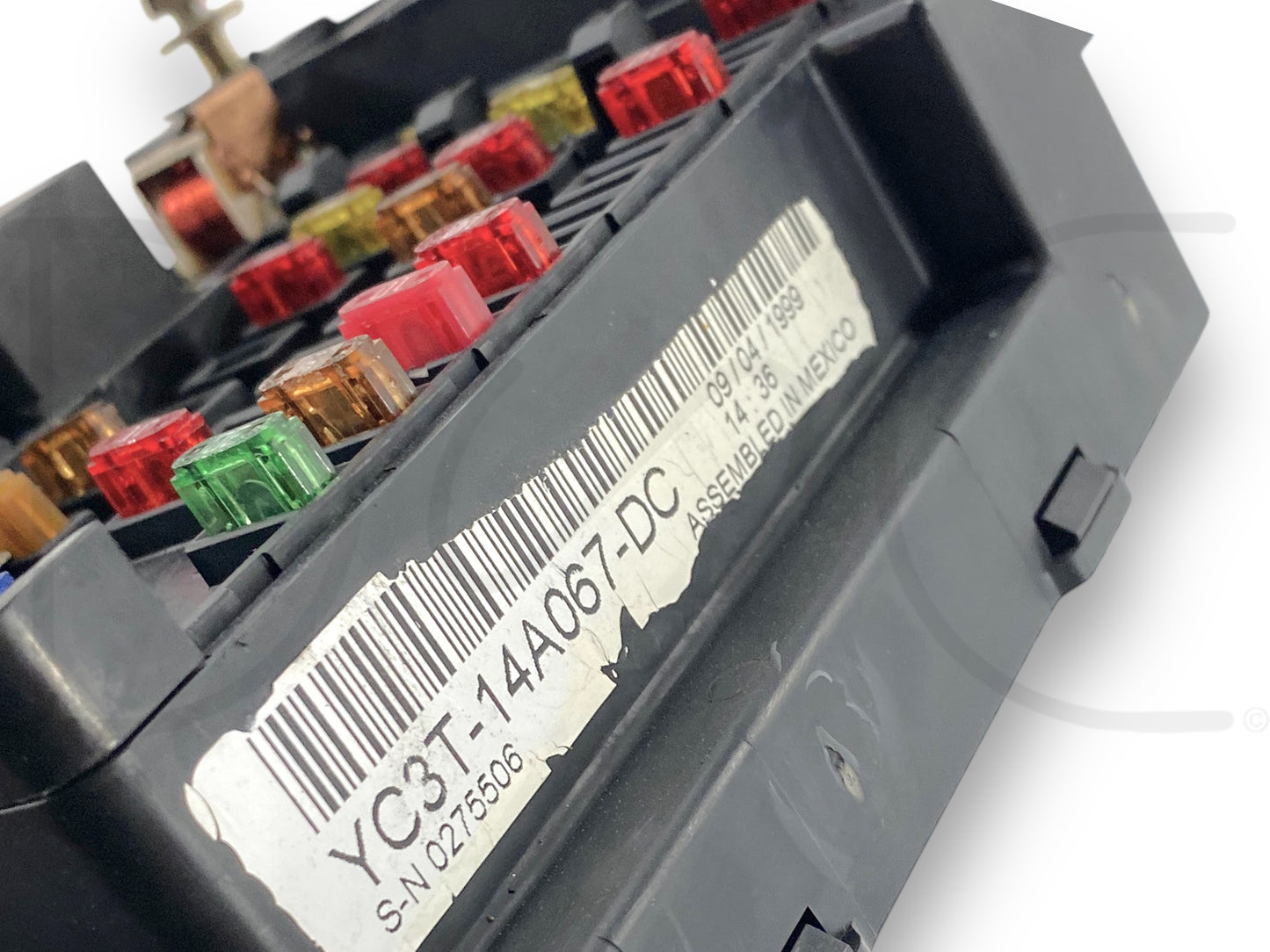 00-01 Ford F250 F350 Interior Dash Fuse Panel Relay Junction Box YC3T-14A067-Dc