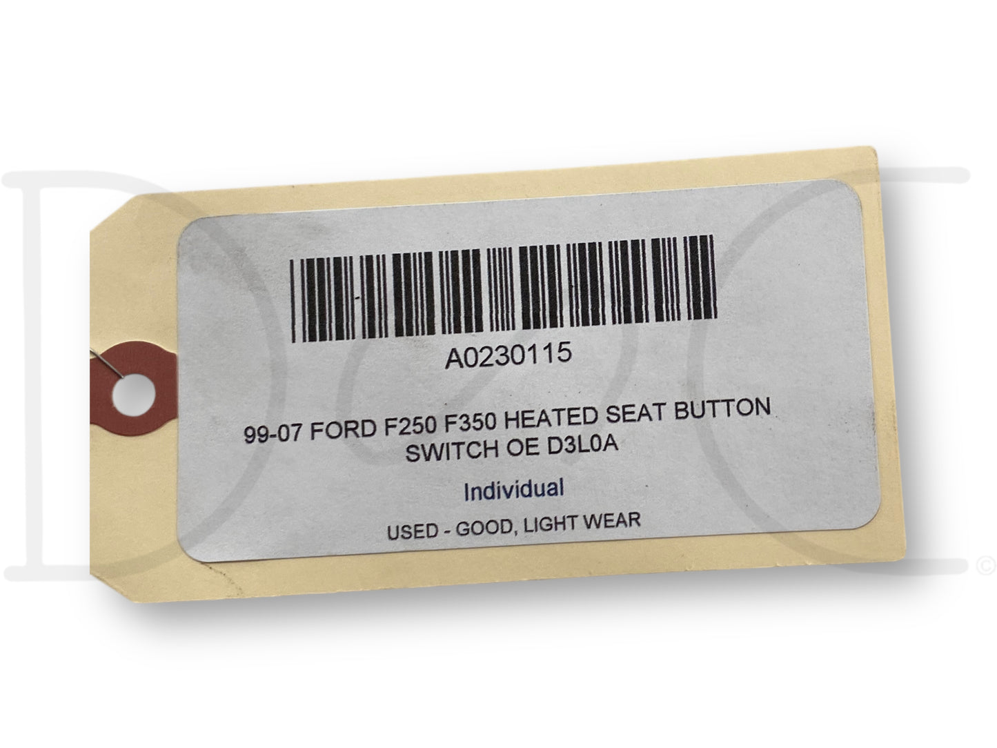 99-07 Ford F250 F350 Heated Seat Button Switch OE D3L0A
