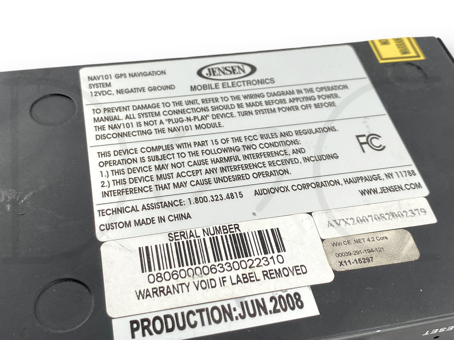 Jensen NaV101 Mobile Navigation Gps Module