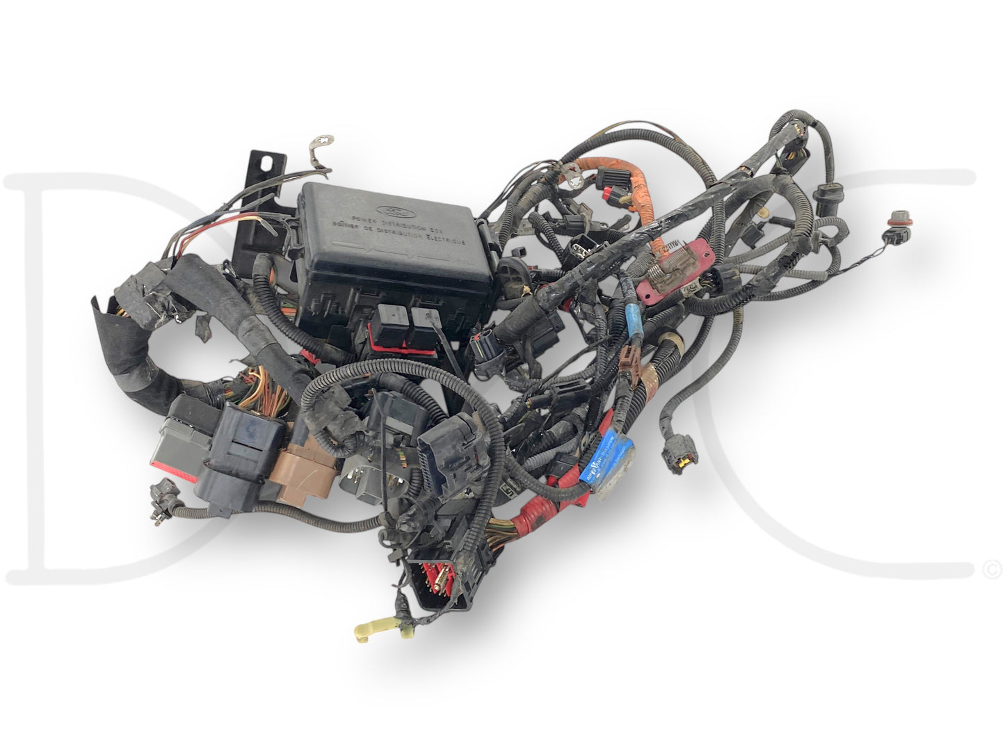 99-00 Ford F250 F350 7.3 Diesel ZF6 Front Body Wiring Harness YC3T-12A581-P260F