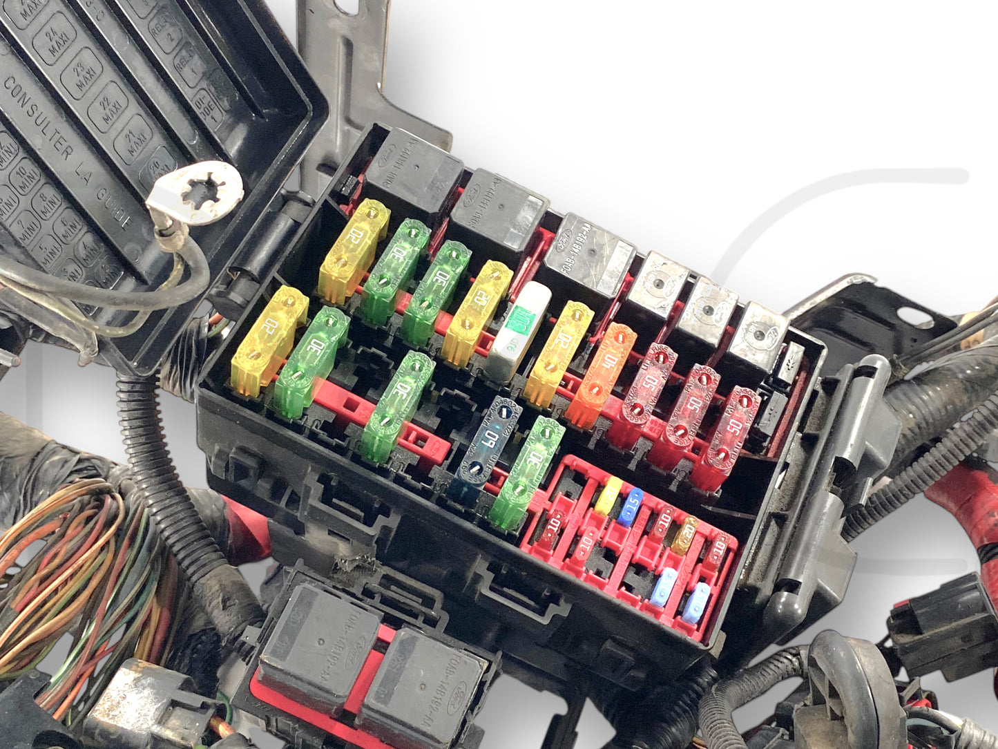 99-00 Ford F250 F350 7.3 Diesel ZF6 Front Body Wiring Harness YC3T-12A581-P260F