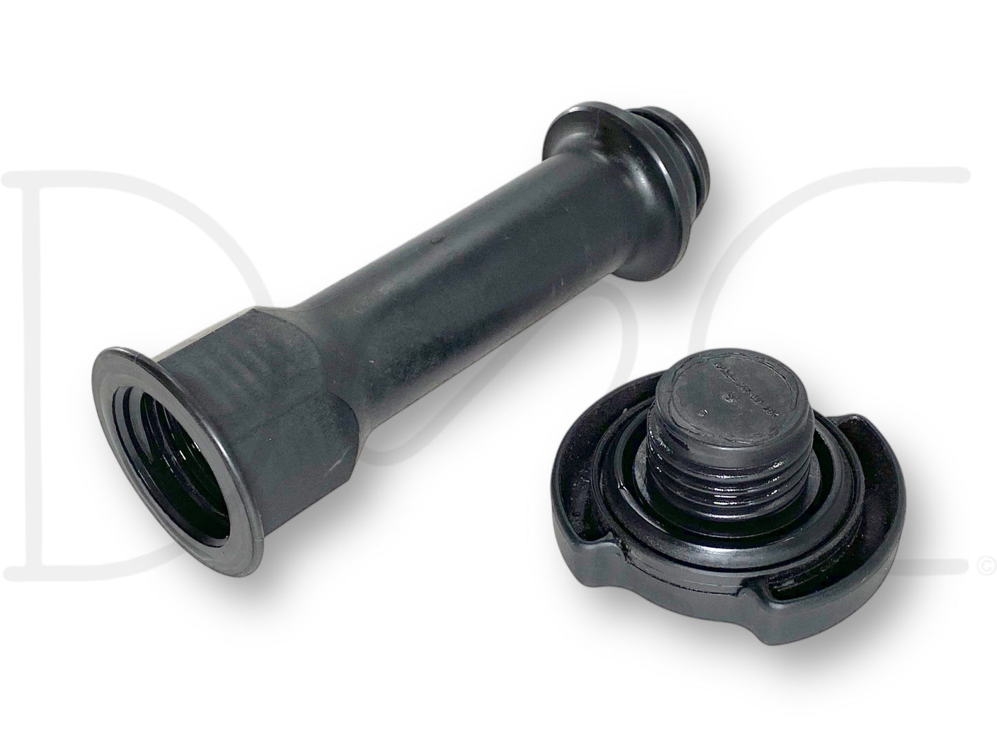 95-02 Ford F250 F350 7.3 7.3L Valve Cover Oil Filler Tube Oil Fill Cap Lid OE