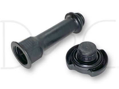 95-02 Ford F250 F350 7.3 7.3L Valve Cover Oil Filler Tube Oil Fill Cap Lid OE