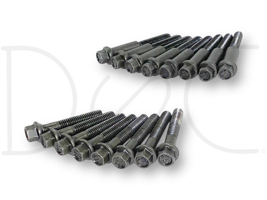 99-02 Ford F250 F350 7.3 7.3L Fuel Injector Retainer Bolts OE Bolt Set [16]