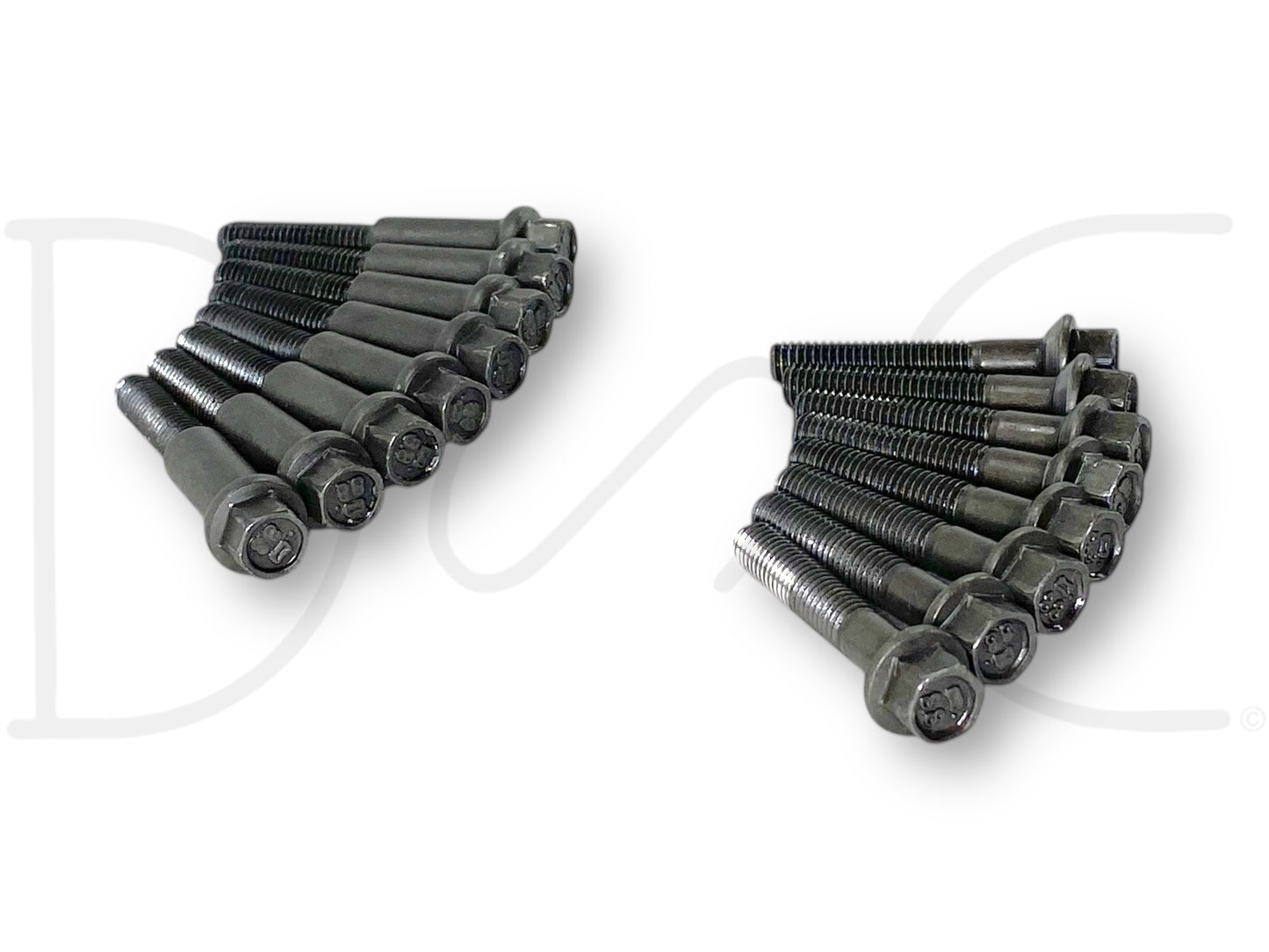95-02 Ford F250 F350 7.3 7.3L Fuel Injector Retainer Bolts OE Bolt Set [16]