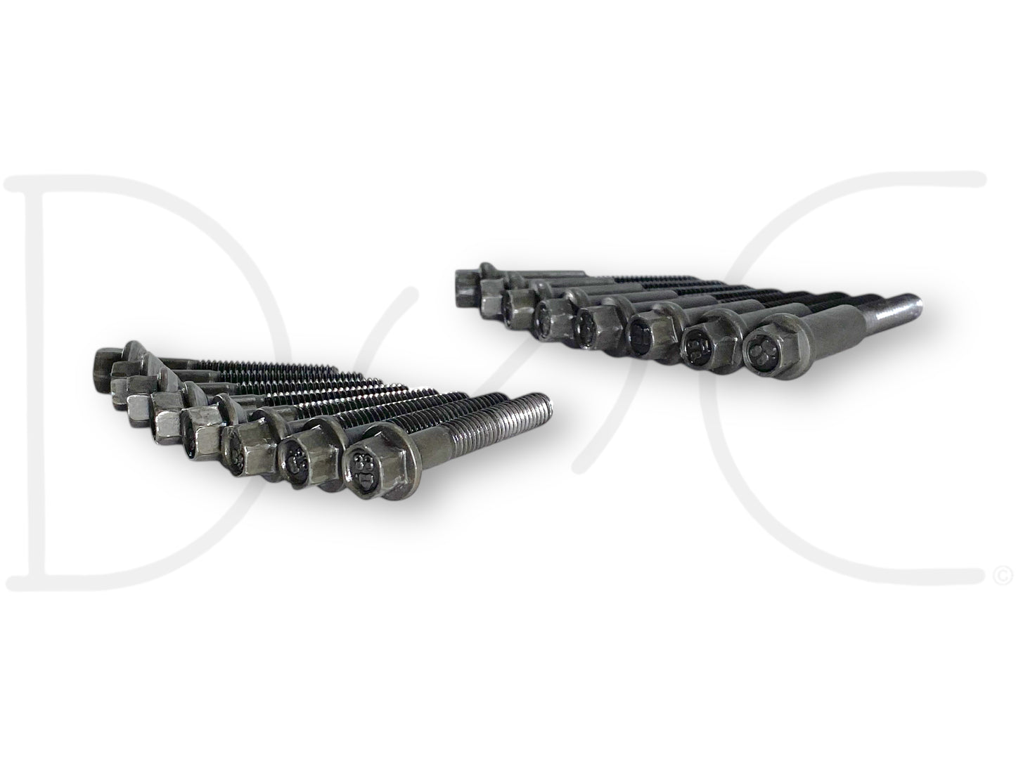 95-02 Ford F250 F350 7.3 7.3L Fuel Injector Retainer Bolts OE Bolt Set [16]