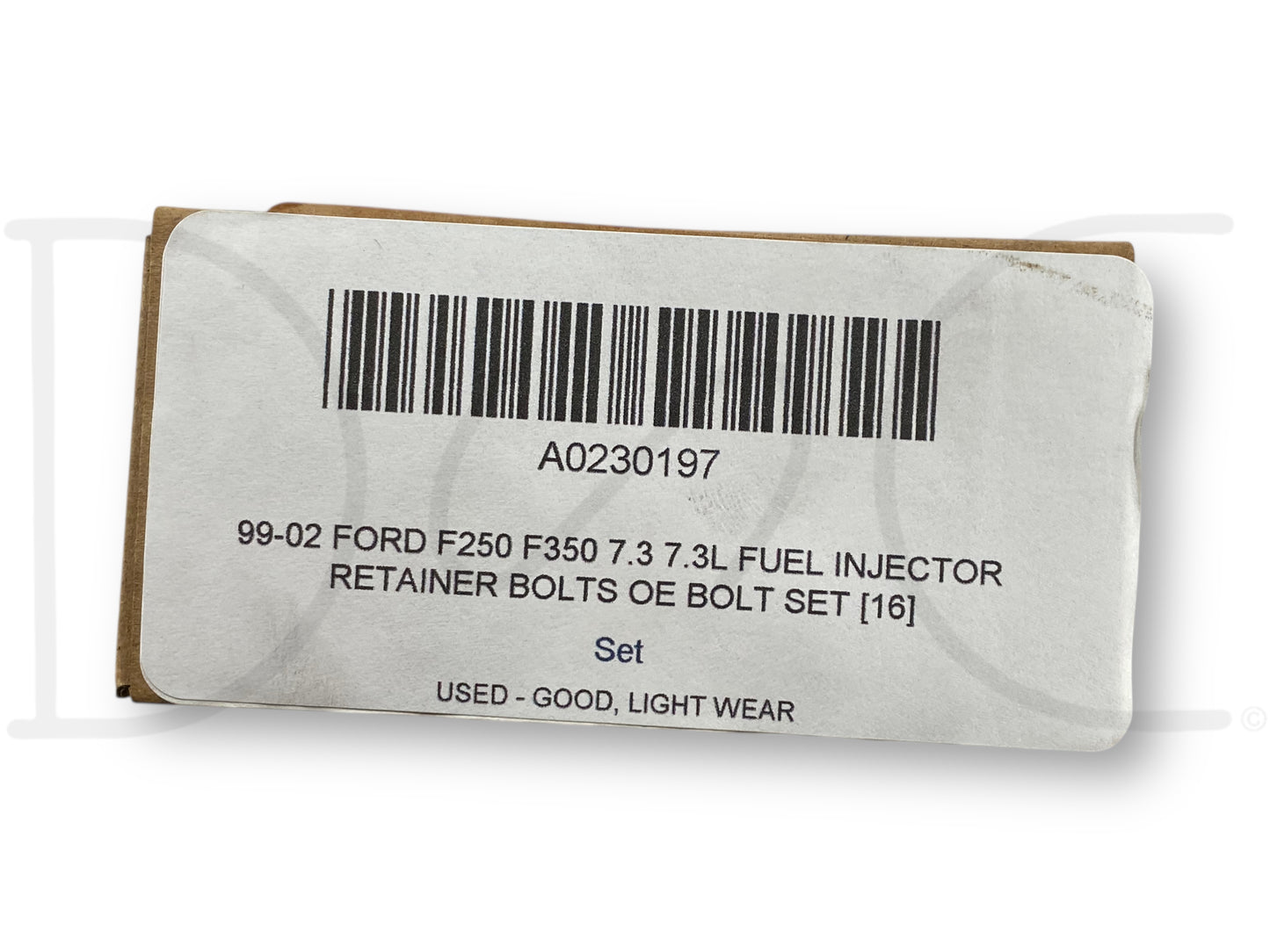 95-02 Ford F250 F350 7.3 7.3L Fuel Injector Retainer Bolts OE Bolt Set [16]