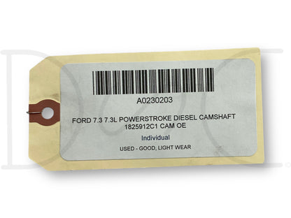 Ford 7.3 7.3L Powerstroke Diesel Camshaft 1825912C1 Cam OE
