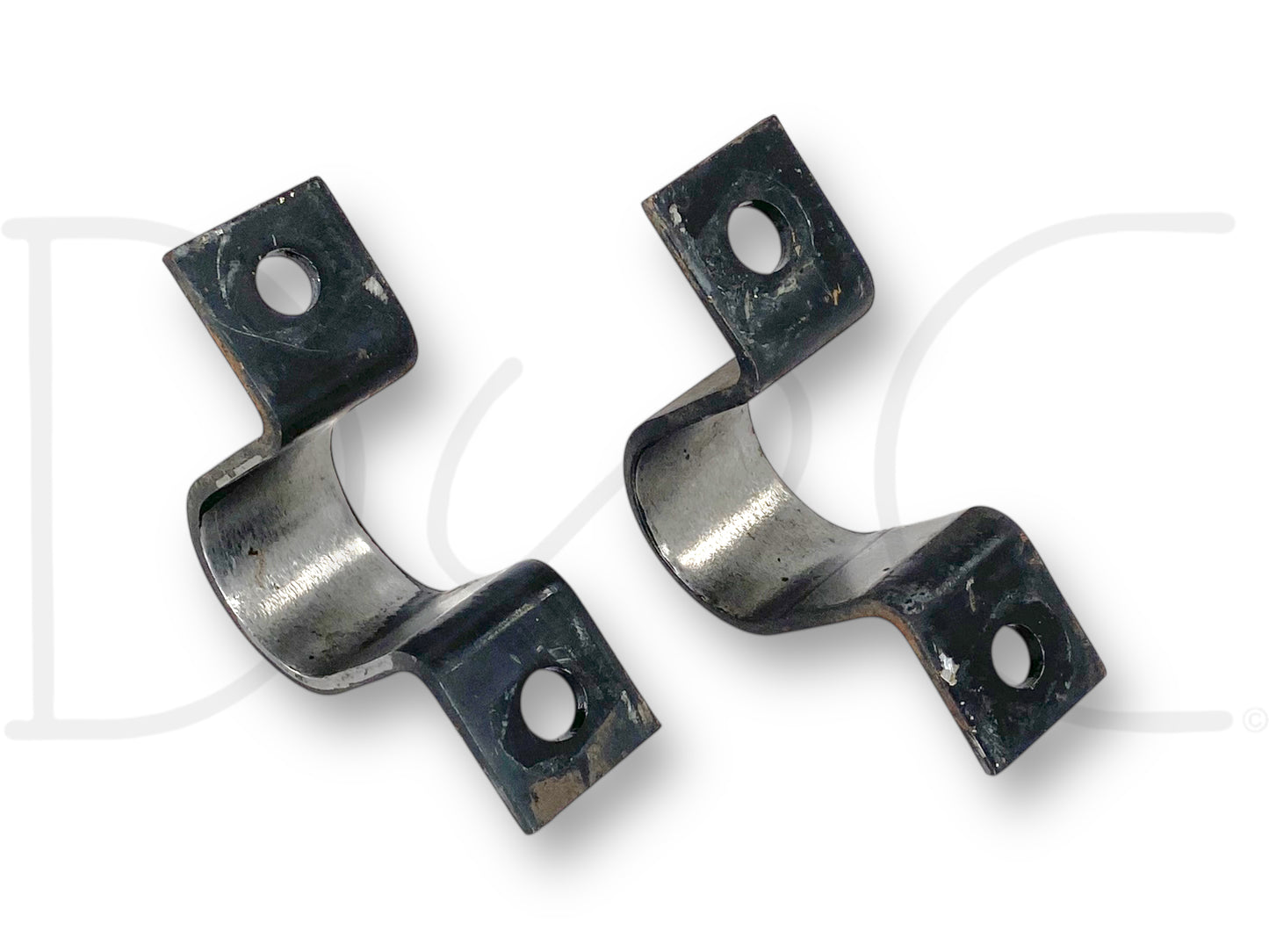 99-04 Ford F250 F350 2WD Front Sway Bar Bushing Brackets Bracket Set OE