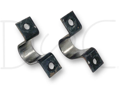 99-04 Ford F250 F350 2WD Front Sway Bar Bushing Brackets Bracket Set OE